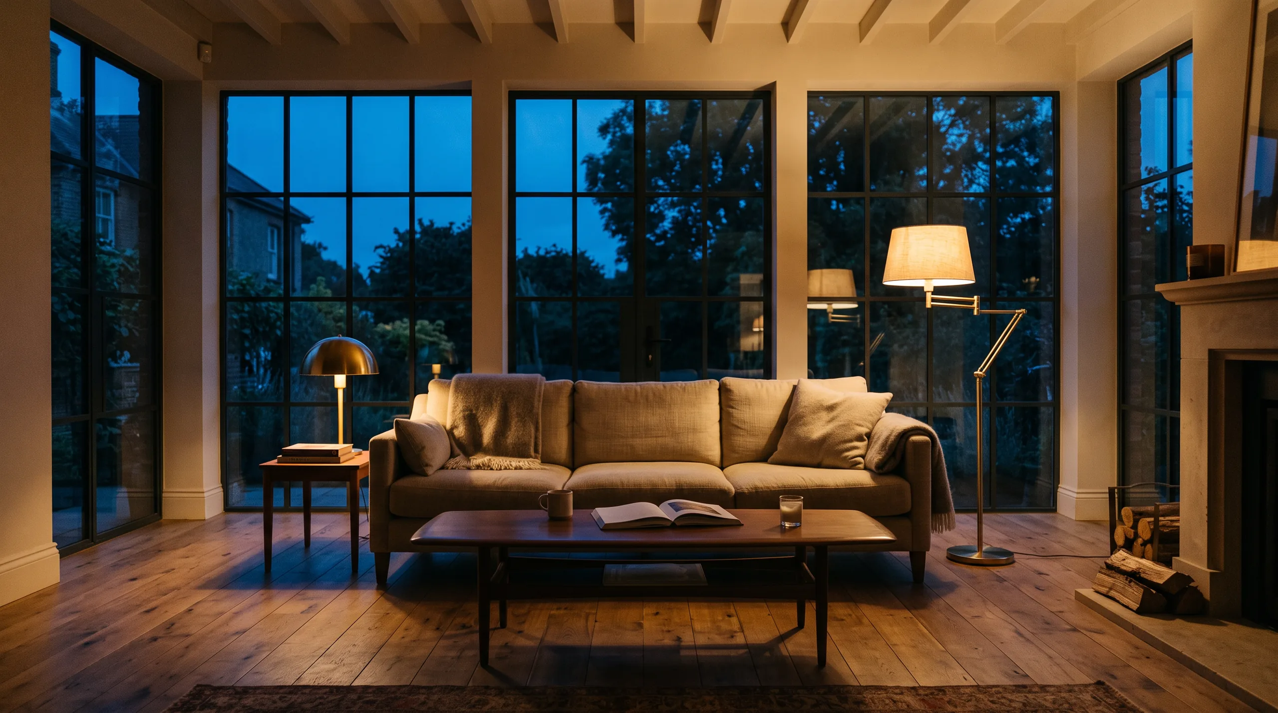 The Charleston atelier at dusk