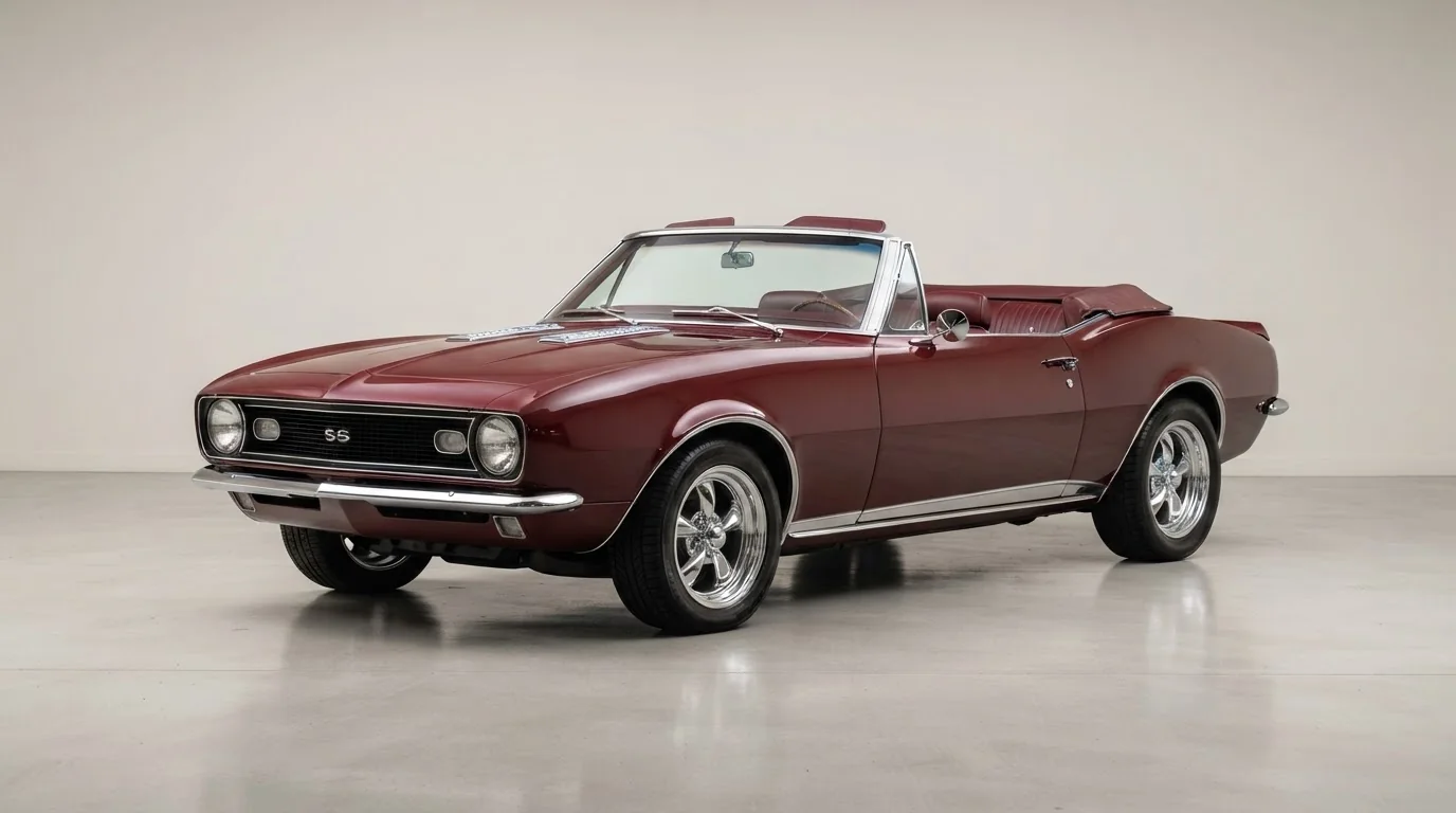 The car after restoration