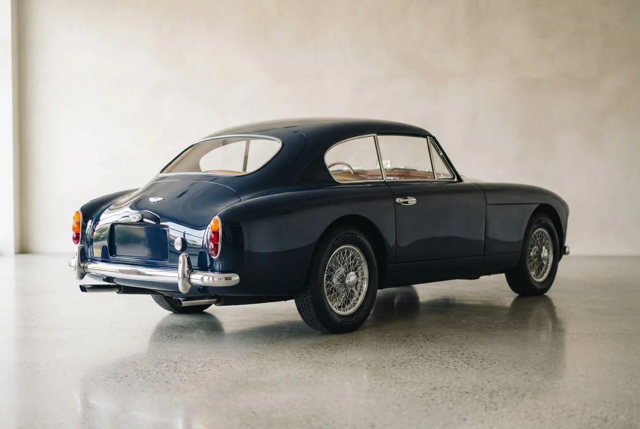 A restored grand touring coupe