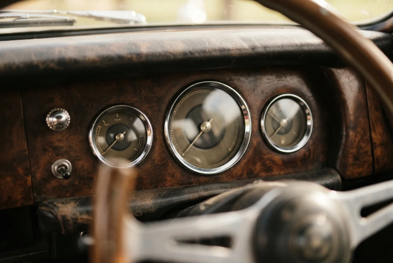 Restored dashboard and gauges