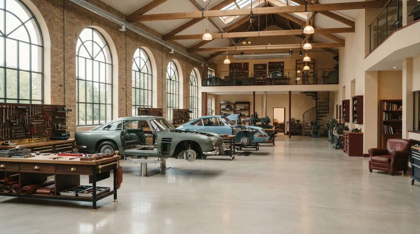 The atelier interior