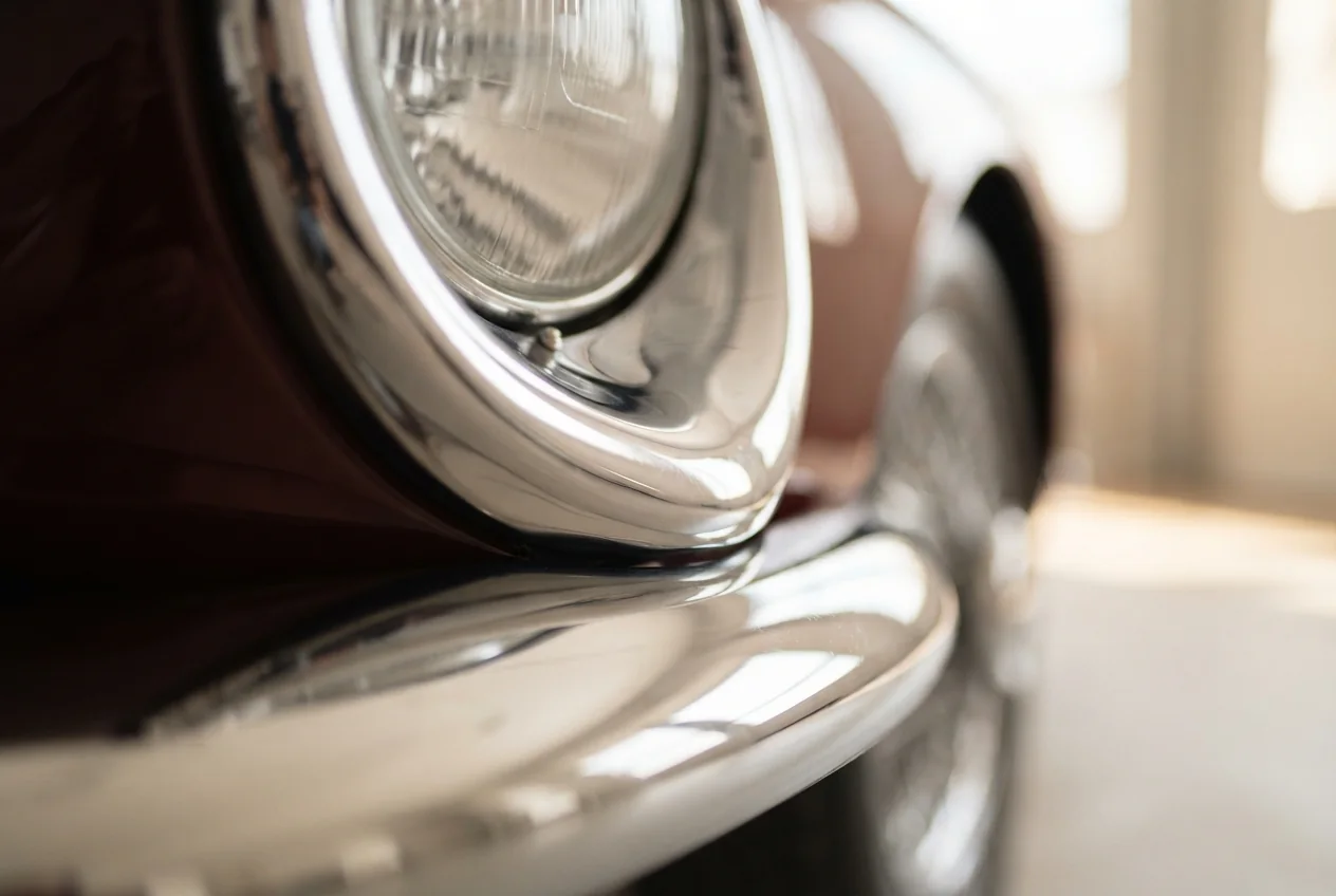 Polished chrome finishing