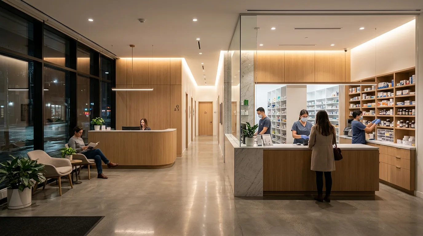 Pharmacy operating during an outage