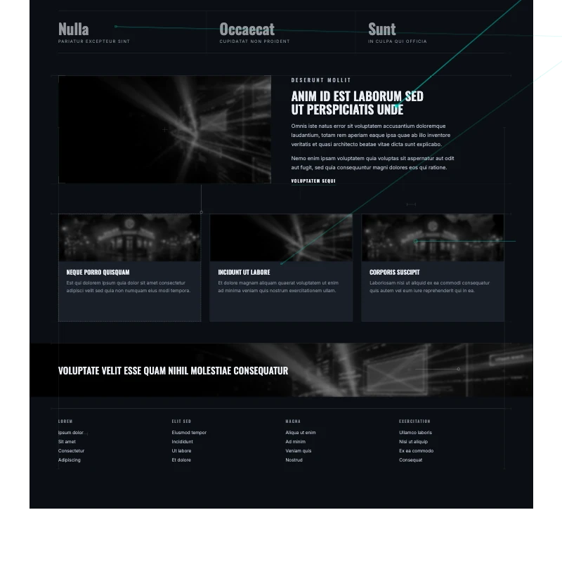 A website reaching outward into search and answer surfaces, shown at phone width