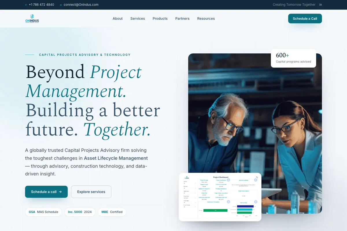 OnIndus website